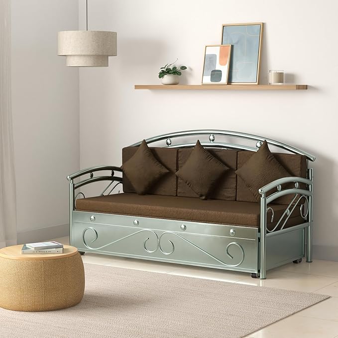 Steel Sofa Cum Bed